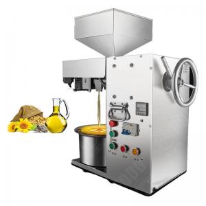 China Stainless Steel Automatic Press High Extraction Rate Oil Press Peanut Coconut Kernel Olive Kernel Machine Price wholesale