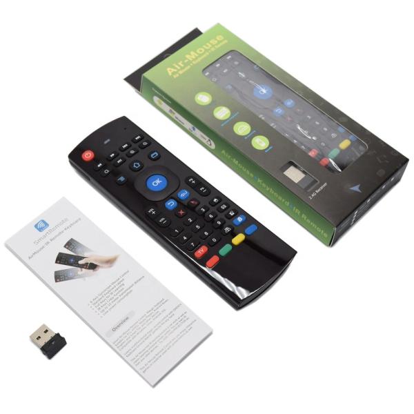 Quality T3 Universal Air Mouse Keyboard Remote Control For Smart Tv Box for sale