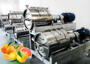 China SS304 Turnkey Citrus Processing Line Automatic Orange Juice Processing Equipment 10T/H wholesale