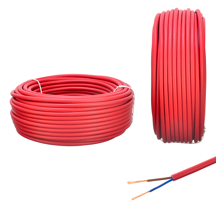 Industrial Twin Power Cables with PVC Insulation and Copper Conductor in European Standard 300/300V