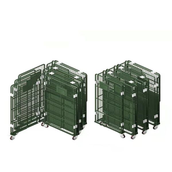 4.8mm Metal Pallet Cage Ordinary Carbon Structural Steel Express Sorting Frame