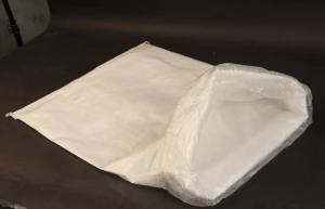 China 100cm PP Woven Sack Mesh Netting Bags White Polyethylene Recyclable wholesale