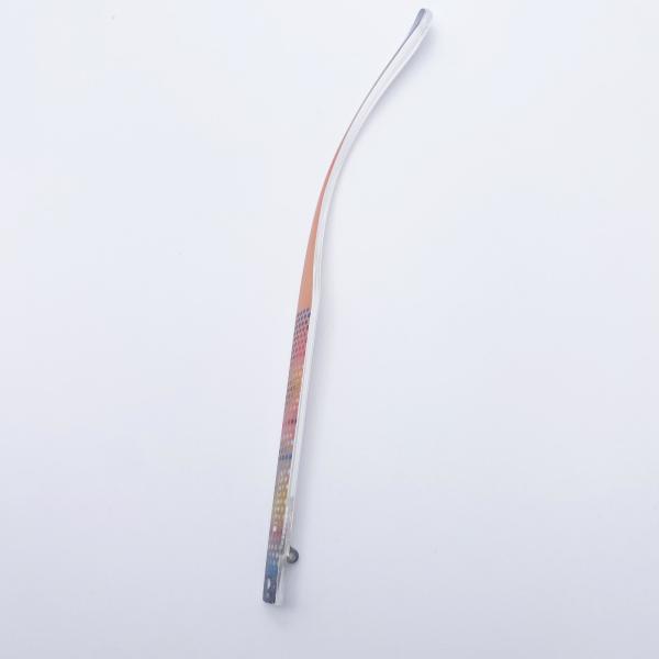 Quality Plastic TR90 Glasses Frame Legs IMD Process With Good Toughness for sale