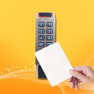 China DC12V-DC24V Proximity Card Reader With Keypad / 1-99s Alarming Time wholesale