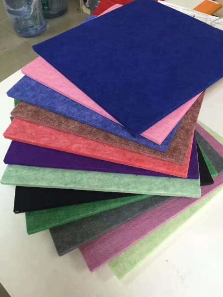 Quality 4.2kg Polyester Fiber Sound Acoustic Panel / Soundproof Panels For Walls for sale