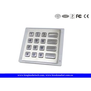 China Panel - Mount Backlit Metal Keypad , customizable waterproof keypad dust - proof on sale China Panel - Mount Backlit Metal Keypad , customizable waterproof keypad dust - proof on sale