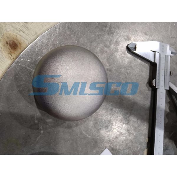 WP321 pipe cap installed in industrial pipeline system