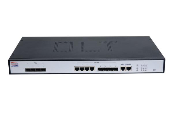 4 Port GEPON OLT Switch FTTH Architecture Network 20KM Support 64 ONU GXPO