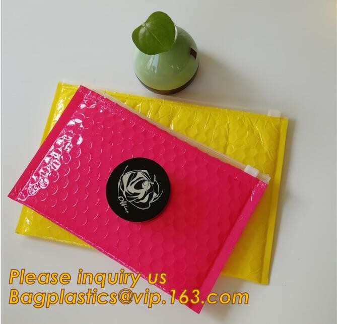 Cosmetic Slider Zip lockk Bubble Bags Bubble Slide Pouch,Zip lockk esd bubble bag bubble packaging wrap cosmetic pouch slide