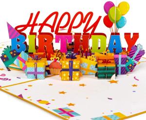 OEM 3D Pop Up Greeting Card ODM for 18th Birthday Invitation