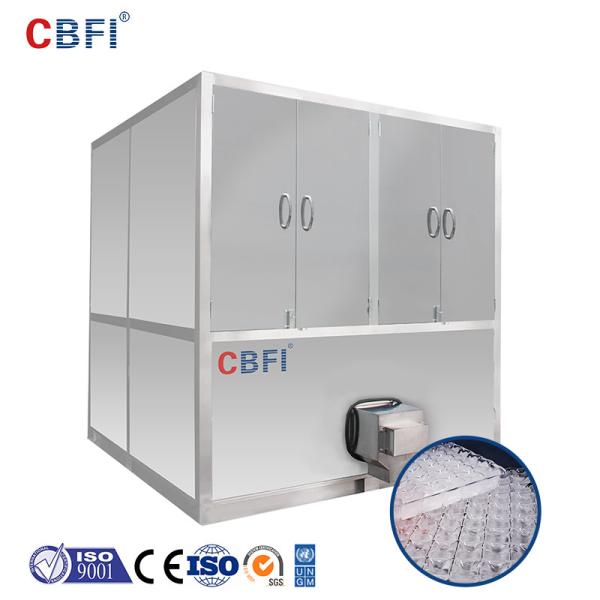 Quality 2000kg 3000kg Ice Cube Making Machine For Business Bar Ice Making Plant for sale