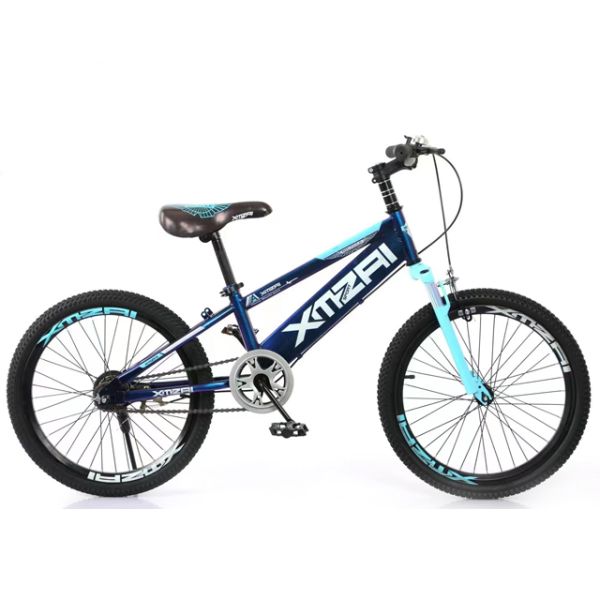 Shock-Absorbing Front Fork Equipped 18 Inch Mountain Bike for Safe and Exciting Riding