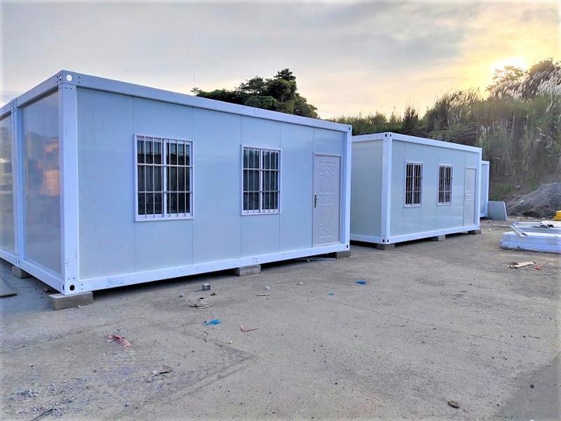 Save 70% Construction Time 2 Bedroom Prefab Container House with Top Roof Water Proof
