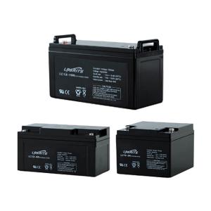 China LIRUISI communication battery 12V 75Ah valve regulated sealed lead-acid battery LC12-75 wholesale