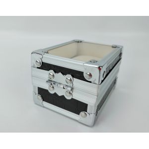 Aluminum Watch Display Case Small Watch Carry Case For One Watch