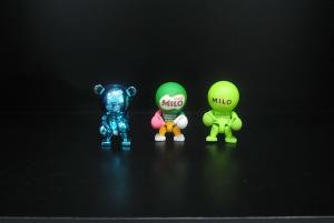 Lovely Milo Character Custom Action Figures Different Style / Material
