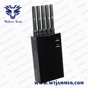 China Lightweight 5 Antenna  15m 1.5W Portable Gps Jammer on sale