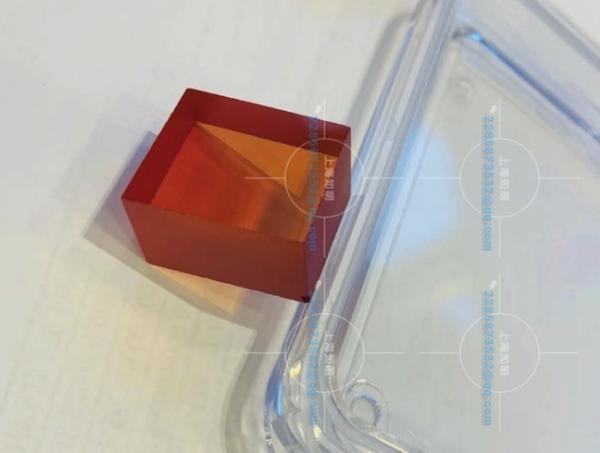 Quality High Performance Laser Sapphire Crystal Doped Artificial Sapphire Crystal Block for sale