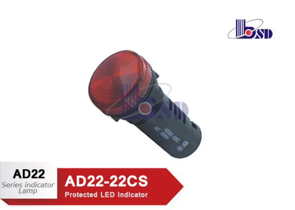 Quality Protected Control Panel Indicator Lamps Good Reliability Beautiful Shape for sale