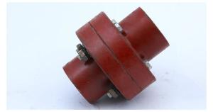 China YL Type Flange Shaft Coupling , Red Color Marine Type Flange Coupling wholesale