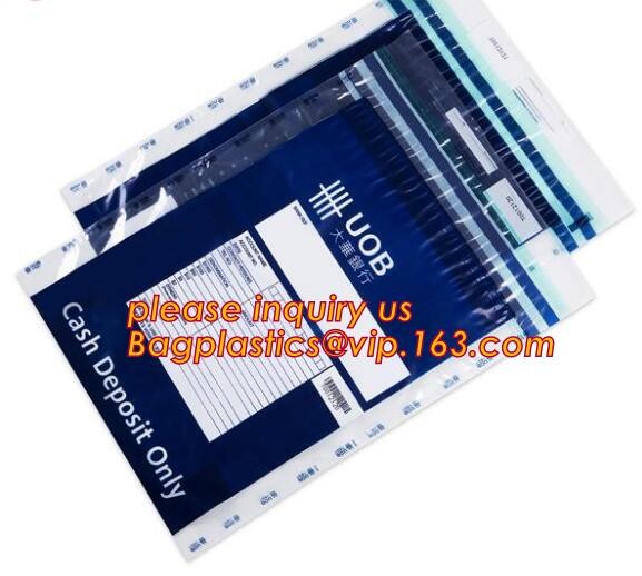 Plastic Money/Evidence Security Envelopes Cash Deposit Seal Bags, Bank Industrial Use cash security deposit bags, bageas