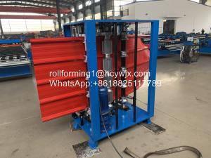 China 6m/Min Manual Arching 0.25mm Roof Sheet Crimping Machine wholesale