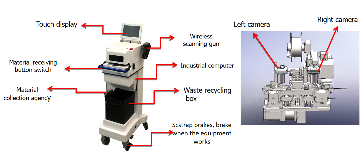 150W Automatic Splicing Machine SMT Auto Reel Splicing Machine With 10s Cycle Time