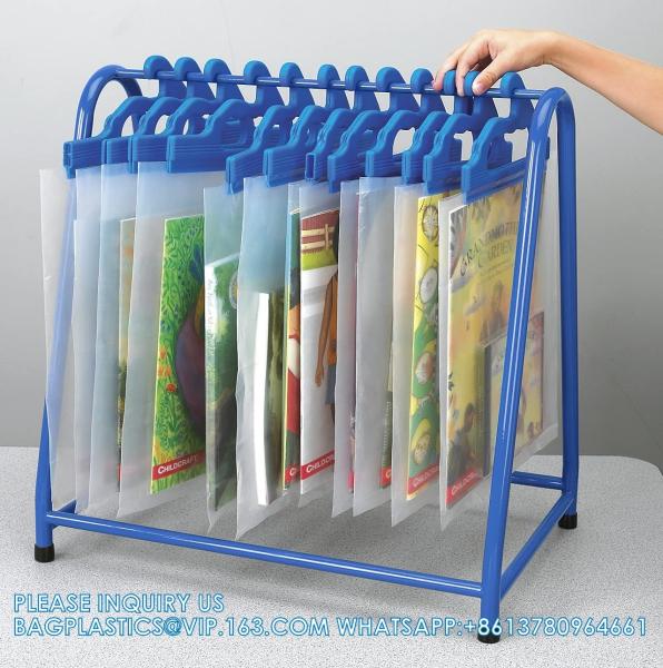 Quality Students bags, easy bag pack, Read-N-Go Book Bag Sturdy Snap Shut Hanging Plastic Bags Safely Send Home Assignments for sale