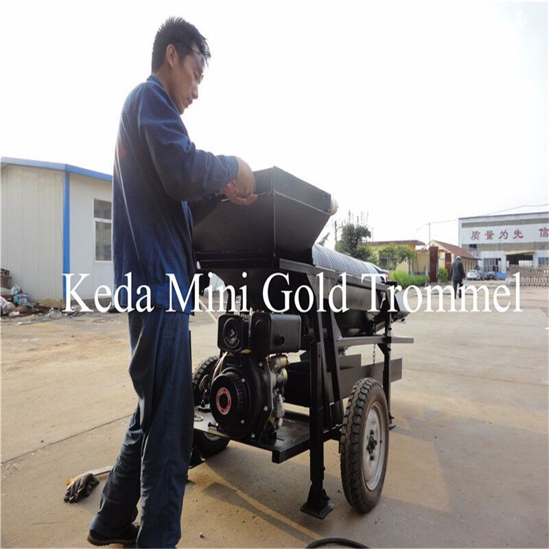 Ore Processing Gold Mining Machine Trommel Screen Rotary Vibrating Screen