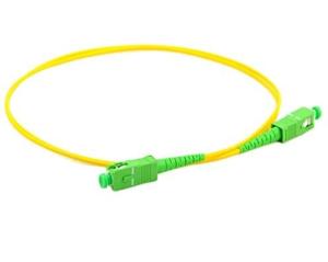 China 2.0mm Fiber Optic Patch Cord 3m Length APC Polishing SC SC Simplex Patch Cord wholesale