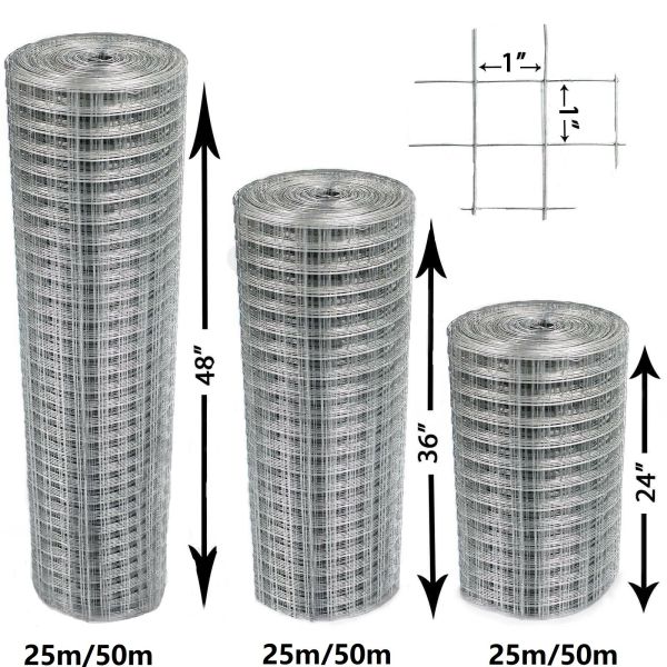 1"X1" Chicken Mesh Fence