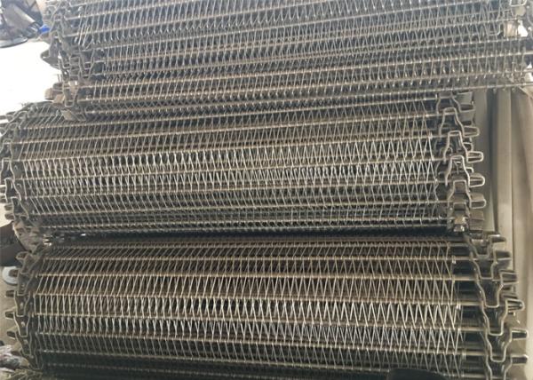 Quality High Carbon Steel Spiral Mesh Belt Wear Resistance For Foam Production Line for sale