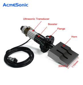 China 2000W Ultrasonic Welding Machine 20K Ultrasonic Plastic Welding Machine on sale
