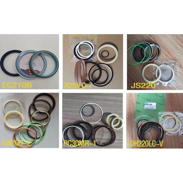 Excavator Cylinder Seal Kit Excavator Spare Parts PC300-7 Boom Seal Kit Arm Cylinder Seal Bucket Repair Kit
