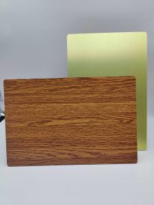 High Strength PVDF ACP Sheet Balcony Use Facade Type With 0.4mm Aluminum Layer