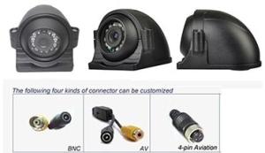 Wireless Reverse Vehicle CCTV Camera System Digital For Bus 15m IR Distance