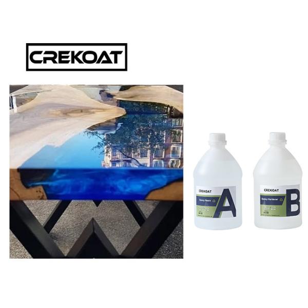 Quality 100% Solid Epoxy Resin Deep Pour Casting For Wood Table Art for sale