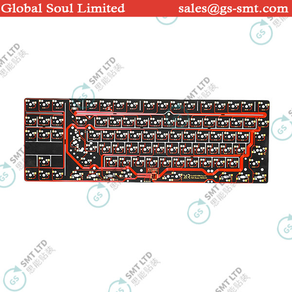 Customizable Gaming Keyboard Board with HDI and Flexible PCB for High-Performance Applications