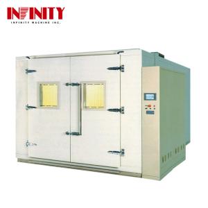 Walk In Environmental Test Chambers Electronic Humidity Temperature Controlled