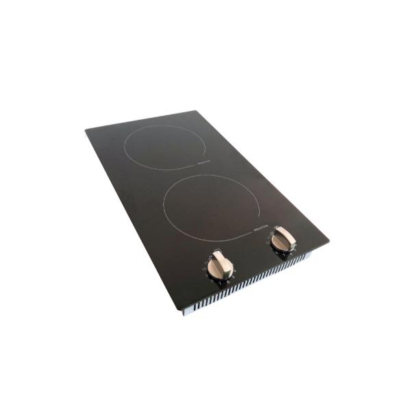 Quality 12inch 50Hz Two Burner Induction Cooktop Portable for sale