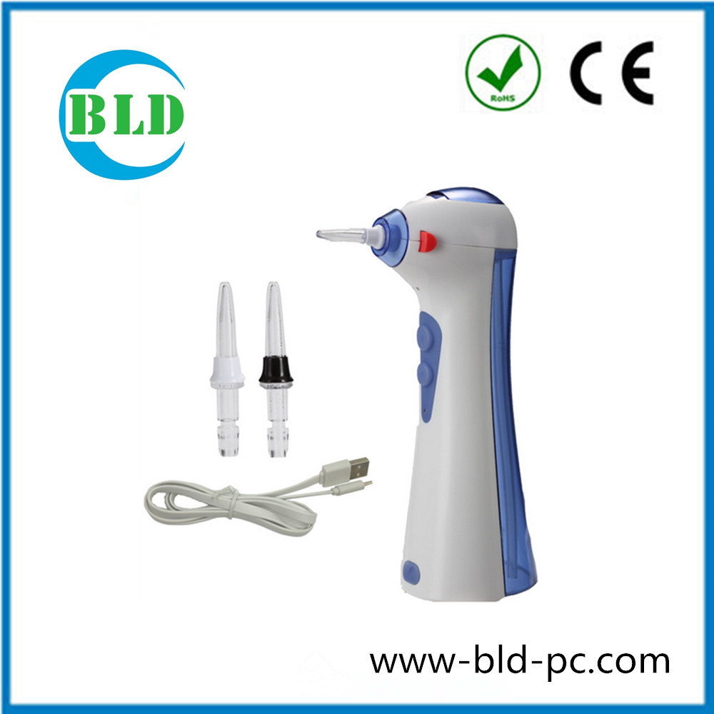 Rechargeable water proof for daily use dental water flosser Includes 2 Nozzles water proof for daily use
