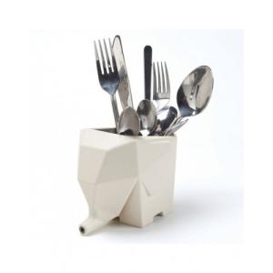 Chopsticks Plastic Draining Rack , Kitchen Storage Elephant Dish Drainer
