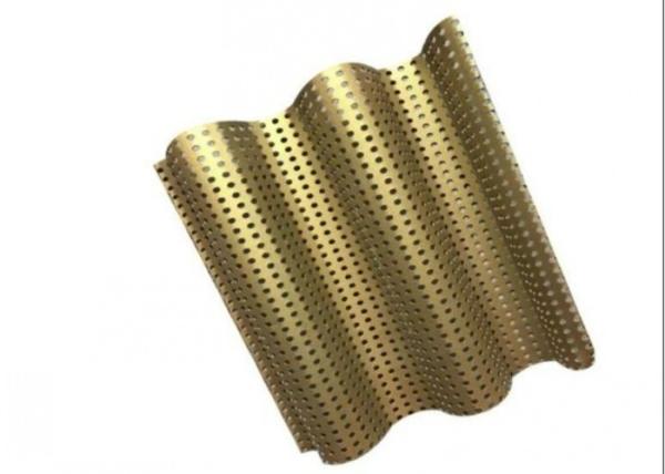 Quality 0.5-120mm Brass Mesh Filter Perforated Metal Mesh Screen Non Rusting for sale