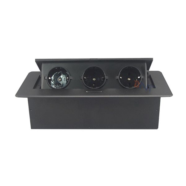 Multimedia Conference Table Flush Mount Pop Up Socket