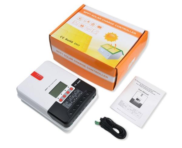 Quality Home System Intelligent Solar Charge Controller 12V 24V 30A MPPT Tracking for sale