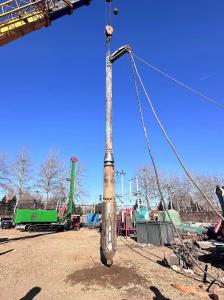 China BVEM 2600 r/min rotation speed hydraulic vibroflot pile driver wholesale
