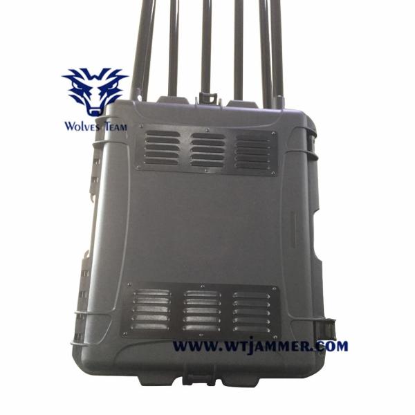 Quality Vehicle Bomb Jammer RF WIFI Cell Phone Signal Jammer With DDS Convoy Jamming System for sale