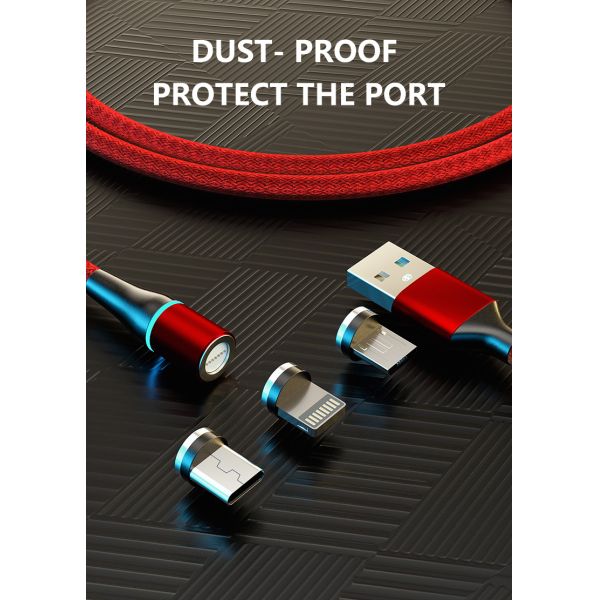 USB2.0 Retractable Android Portable Charging Cable QC4.0 Type C