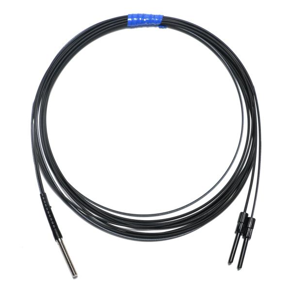 Quality 12 - 24VDC Optic Fiber Sensor Diffuse Reflection M3 M4 Connector 0.8m for sale