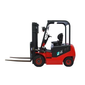 China High Performance Electric Counterbalance Forklift , 1.3 Ton Four Wheel Electric Forklift on sale